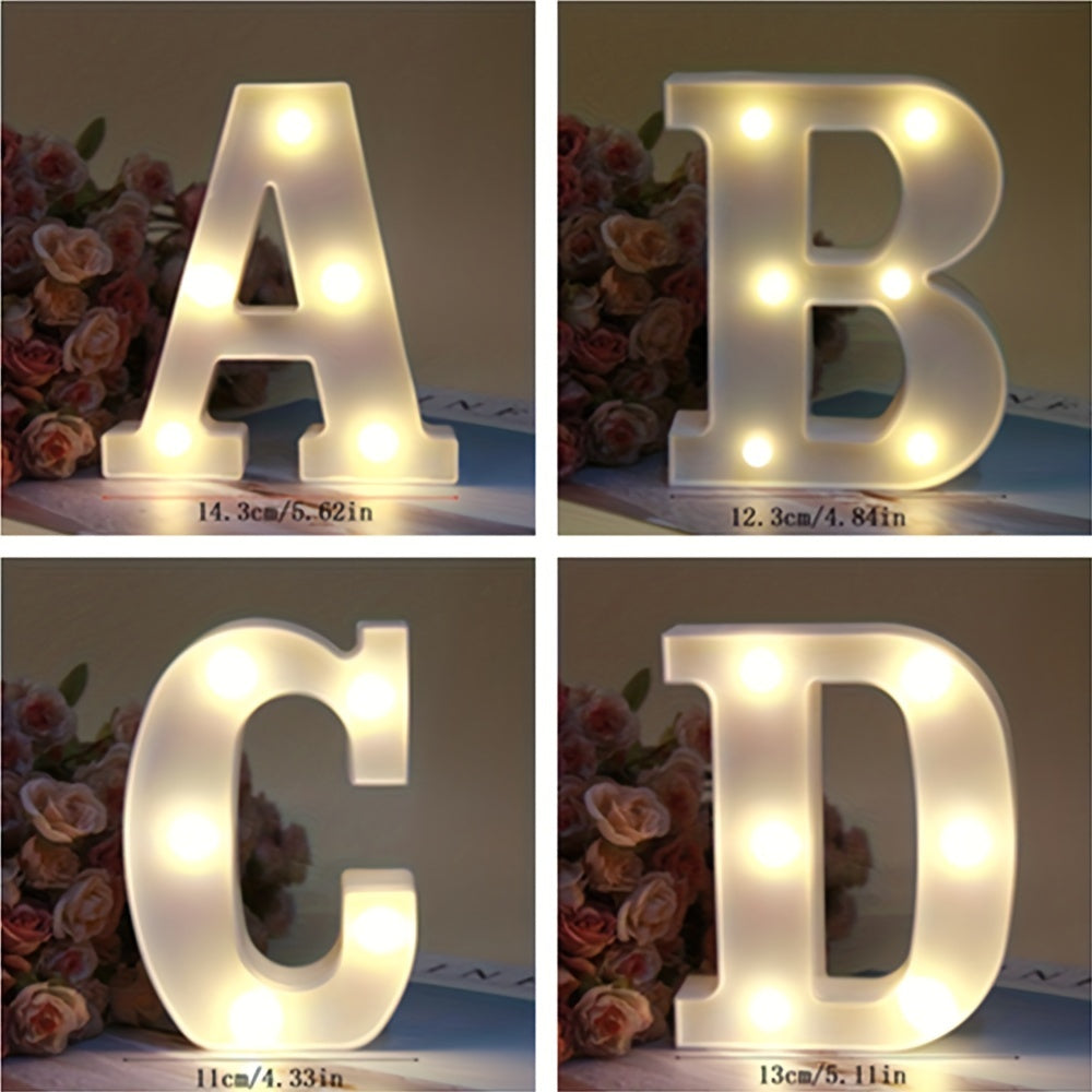 GlowText - Draadloze LED Letterlamp voor Unieke Stijl