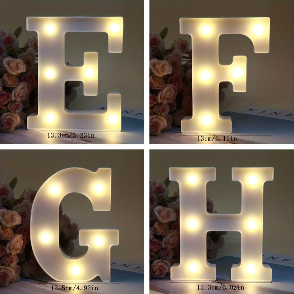 GlowText - Draadloze LED Letterlamp voor Unieke Stijl