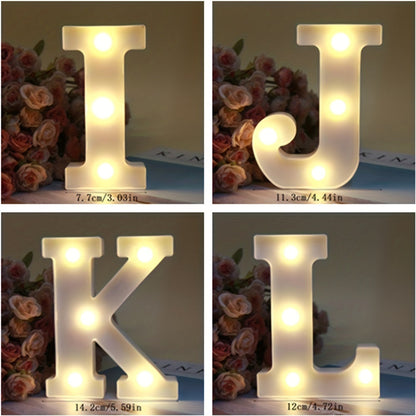 GlowText - Draadloze LED Letterlamp voor Unieke Stijl
