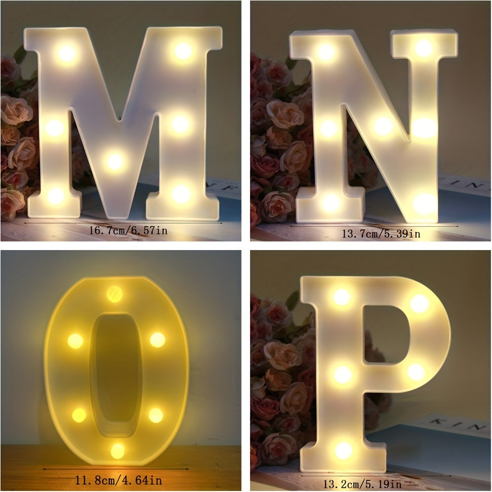 GlowText - Draadloze LED Letterlamp voor Unieke Stijl