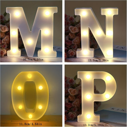 GlowText - Draadloze LED Letterlamp voor Unieke Stijl