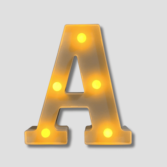 GlowText - Draadloze LED Letterlamp voor Unieke Stijl