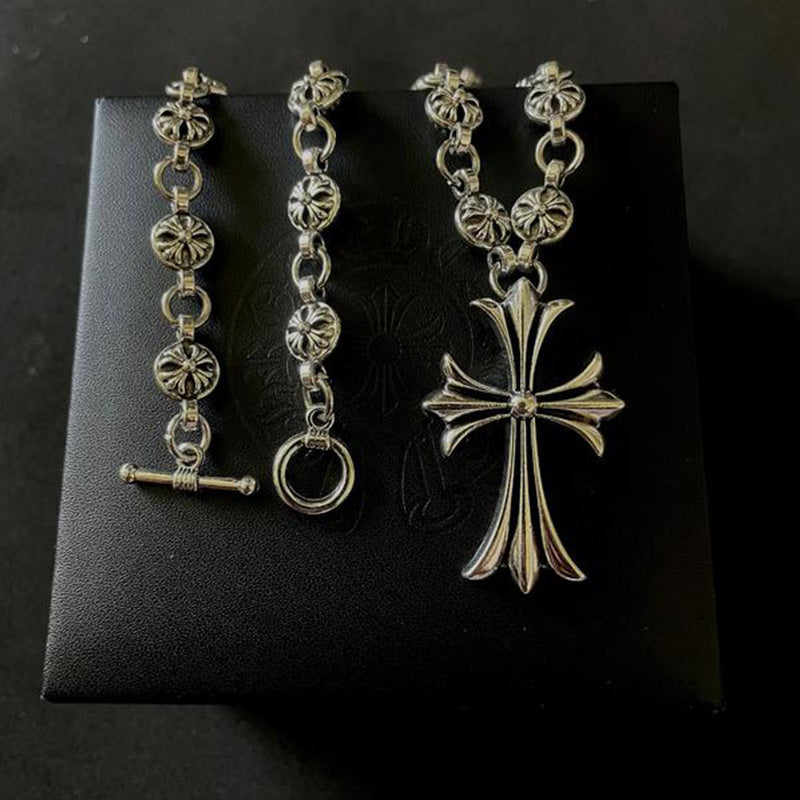 Gotisch Kruis Hanger Halsketting