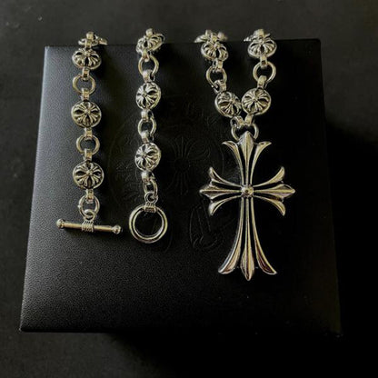 Gotisch Kruis Hanger Halsketting