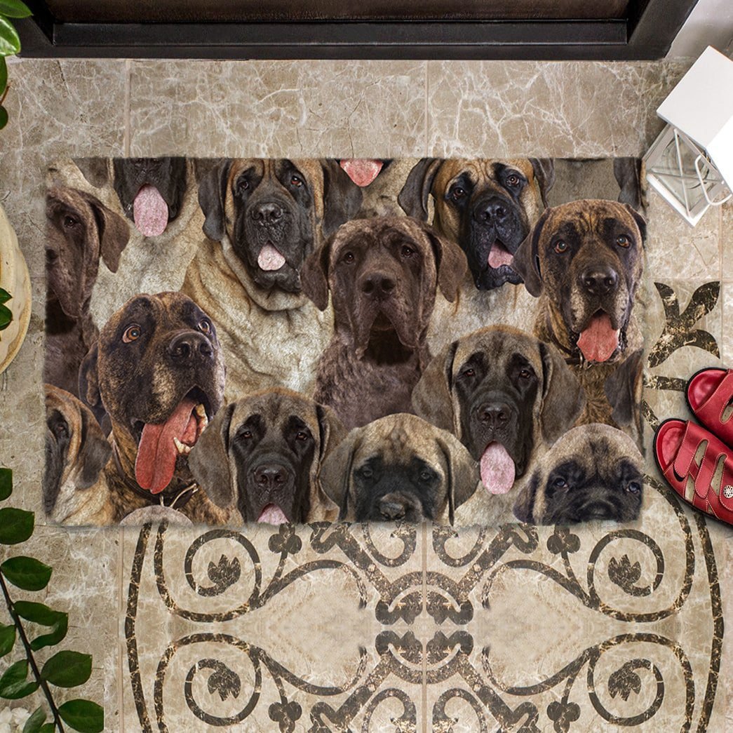 Groepje Mastiff Deurmat