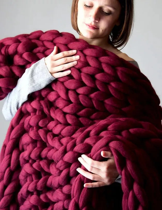 Grofgebreide Dekens – Gezellige Wolldeck voor Elke Kamer – Zacht & Warm – Perfect voor Bank en Bed