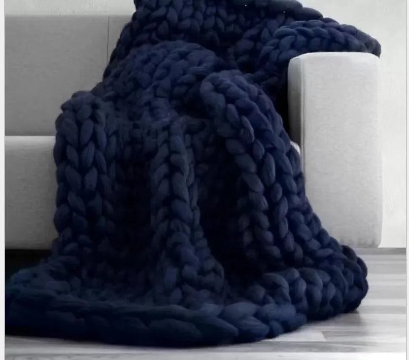 Grofgebreide Dekens – Gezellige Wolldeck voor Elke Kamer – Zacht & Warm – Perfect voor Bank en Bed
