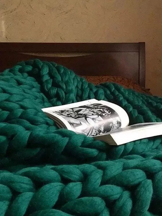 Grofgebreide Dekens – Gezellige Wolldeck voor Elke Kamer – Zacht & Warm – Perfect voor Bank en Bed