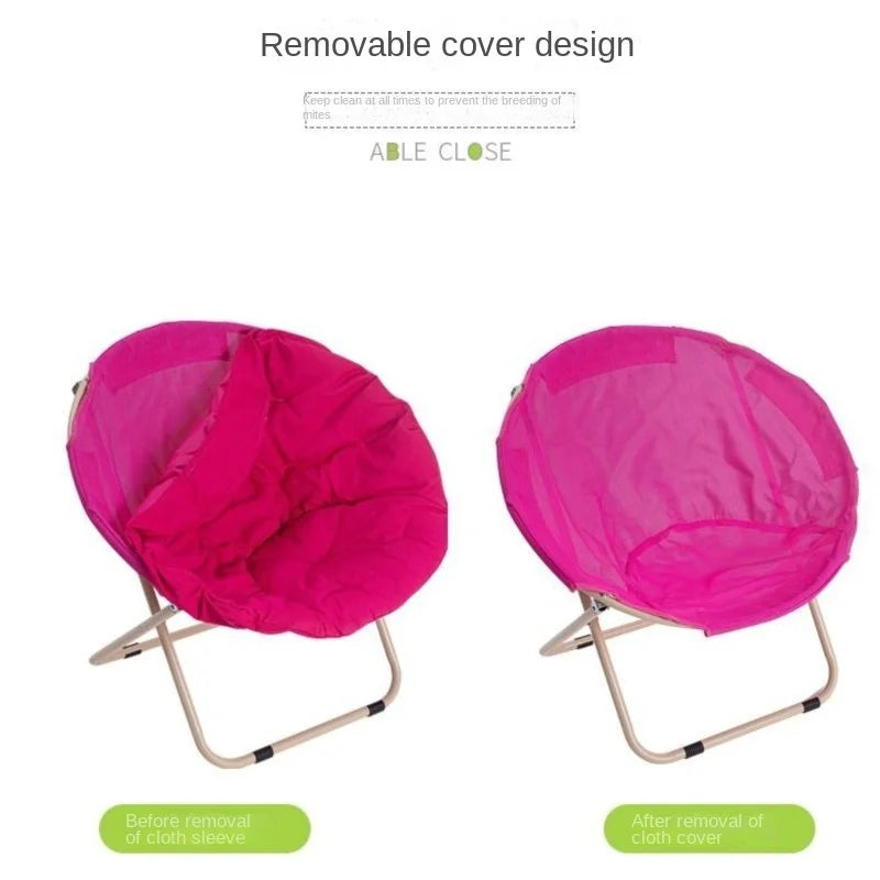 Grote Opvouwbare Moon Chair – Comfortabele Stoel voor Binnen en Buiten