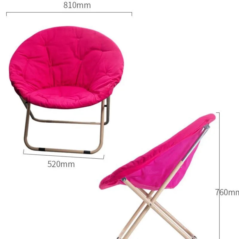 Grote Opvouwbare Moon Chair – Comfortabele Stoel voor Binnen en Buiten