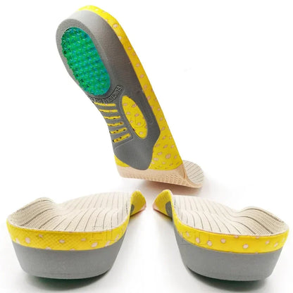 Ergonomische Werkschoen Inlegzolen met Voetboogsteun - EVA Schuim & Gel, Maat 35-45