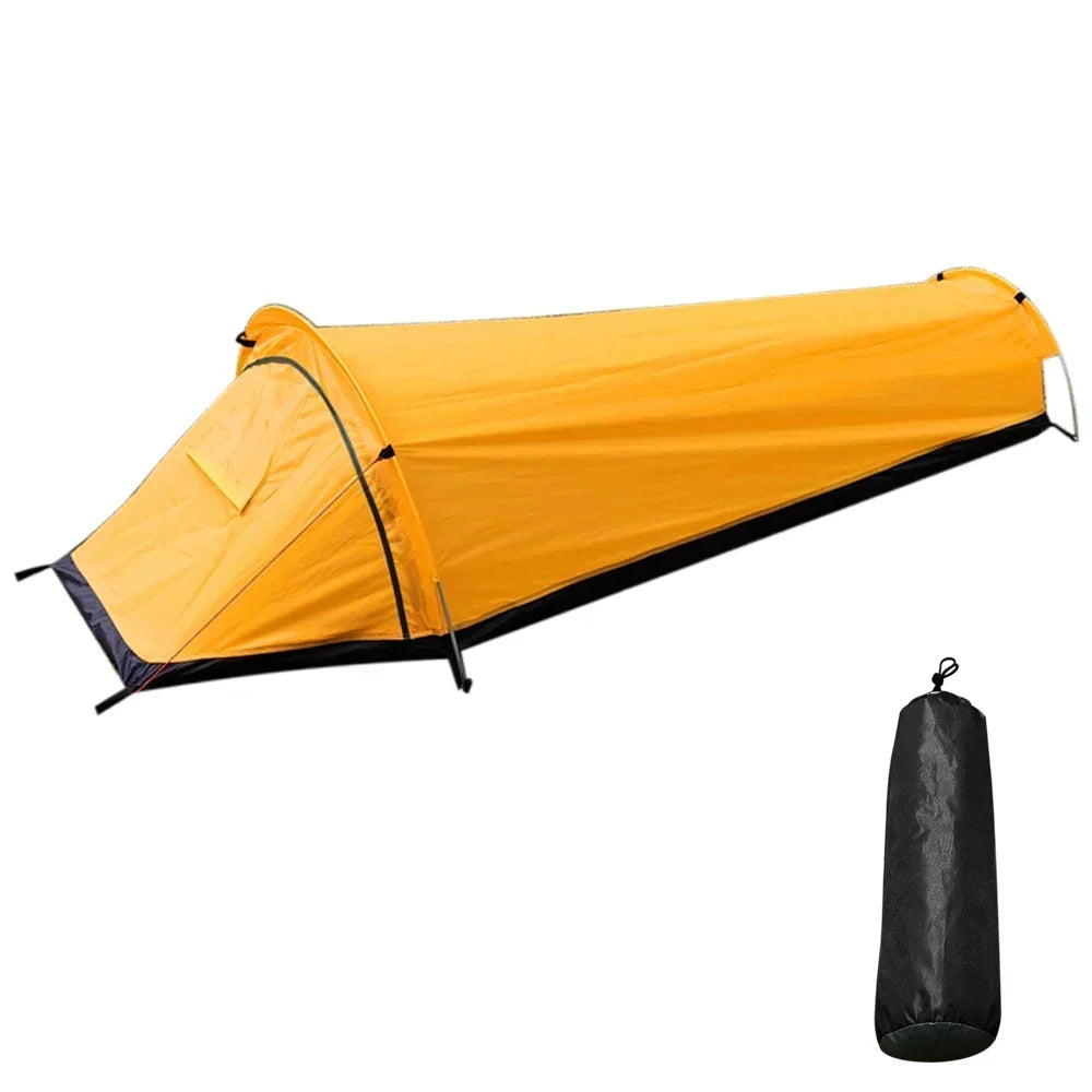 Ultralichte Solo Trekkingstent | Waterdicht & Winddicht | Aluminium Frame & Opbergtas