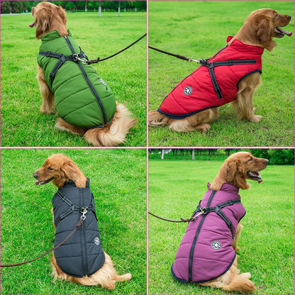Geïsoleerde Winterjas voor Honden met Reflecterend Harnas -