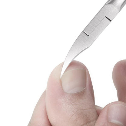 Gebogen Teennagel Schaar RVS – Ergonomische Voetverzorging voor Dikke Nagels