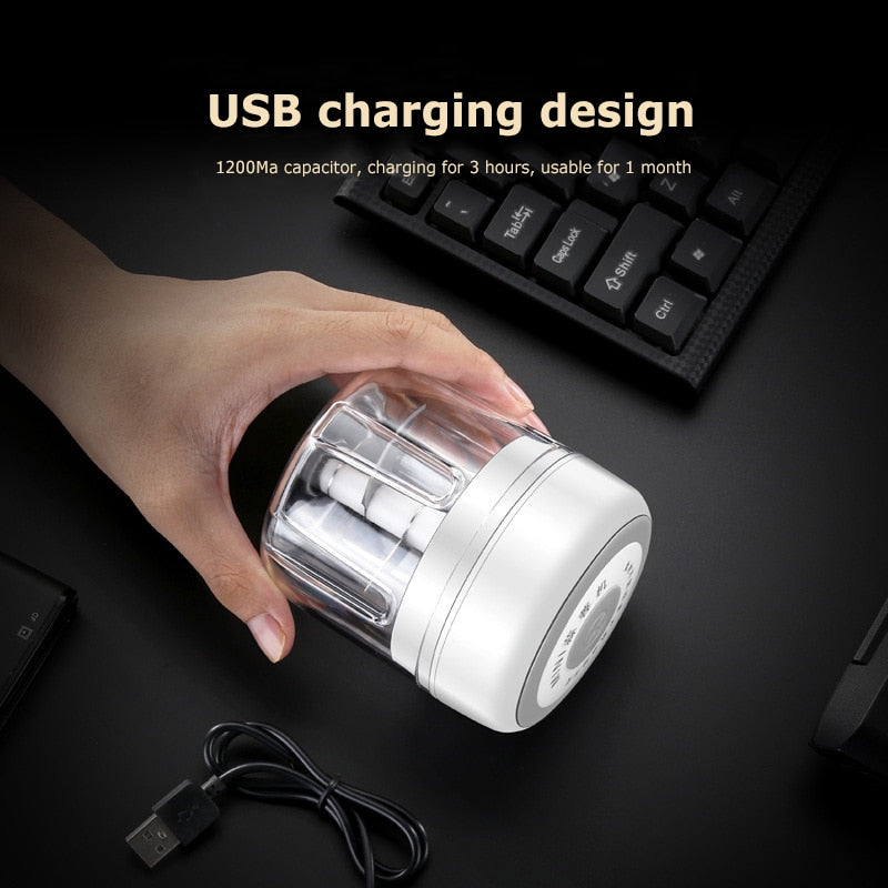 MiniChop Elektrische Hakker – 150ml – USB-oplaadbaar – Compact & Krachtig