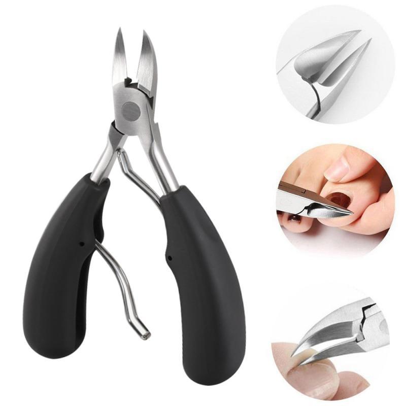 Gebogen Teennagel Schaar RVS – Ergonomische Voetverzorging voor Dikke Nagels