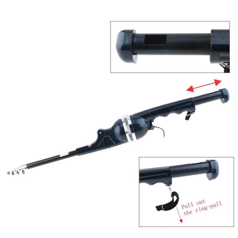 Draagbare Telescoophengel - Compact en Uitschuifbaar tot 140 cm
