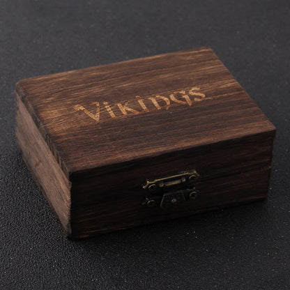 Zilveren Viking Armband "WolfBand" – Handgemaakt met Fenrir-Motief