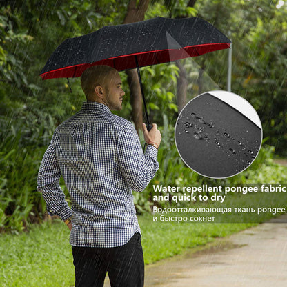 StormShield Automatische Paraplu – Windbestendige Stormparaplu met Omgekeerd Sluitmechanisme