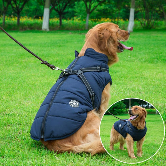 Geïsoleerde Winterjas voor Honden met Reflecterend Harnas -