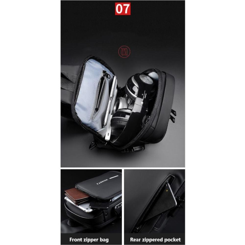 Safira dames crossbody reistas – Waterdicht & anti-diefstal met verstelbare band