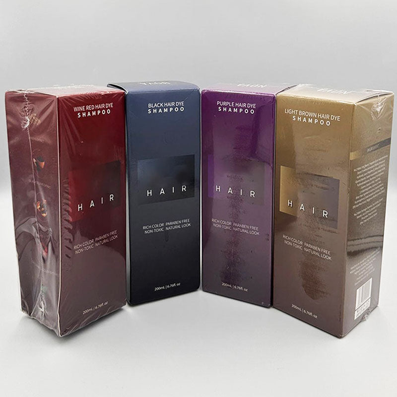 Haarverf Shampoo - Directe Dekking voor Grijs Haar & Haarverzorging