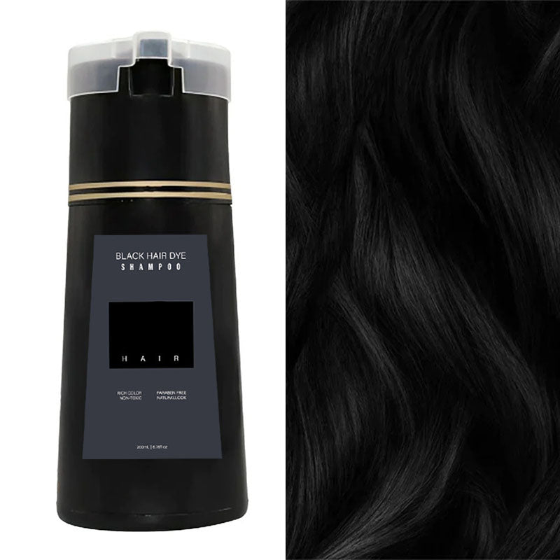 Haarverf Shampoo - Directe Dekking voor Grijs Haar & Haarverzorging