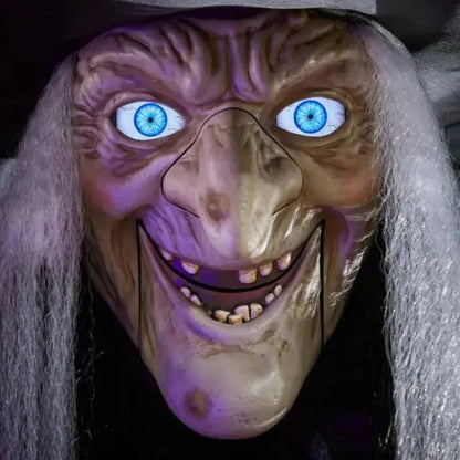 SpookVlucht Vliegende Heks – Bewegende Halloweendecoratie met Licht & Geluid