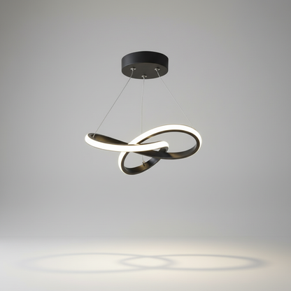 Golfvormige LED-plafondlamp met afstandsbediening - Modern design