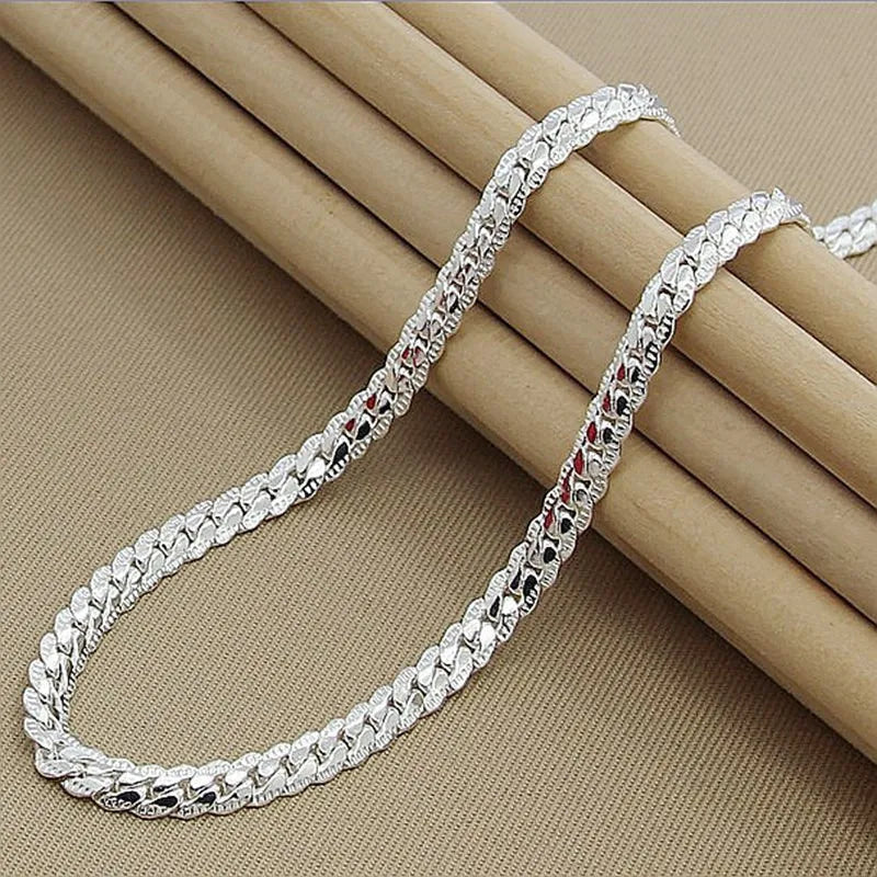 Zilveren GeluksKetting – 925 Sterling Zilveren Halsketting voor Tijdloze Eleganties