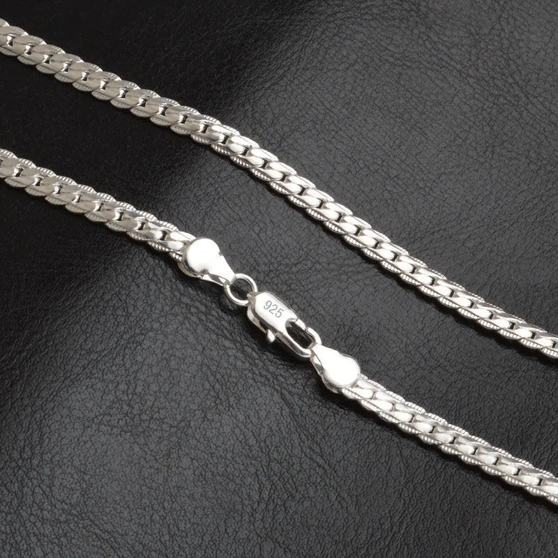 Zilveren GeluksKetting – 925 Sterling Zilveren Halsketting voor Tijdloze Eleganties