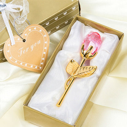 Luxe Kristallen Roos in Gift Box – Valentijnscadeau voor Haar