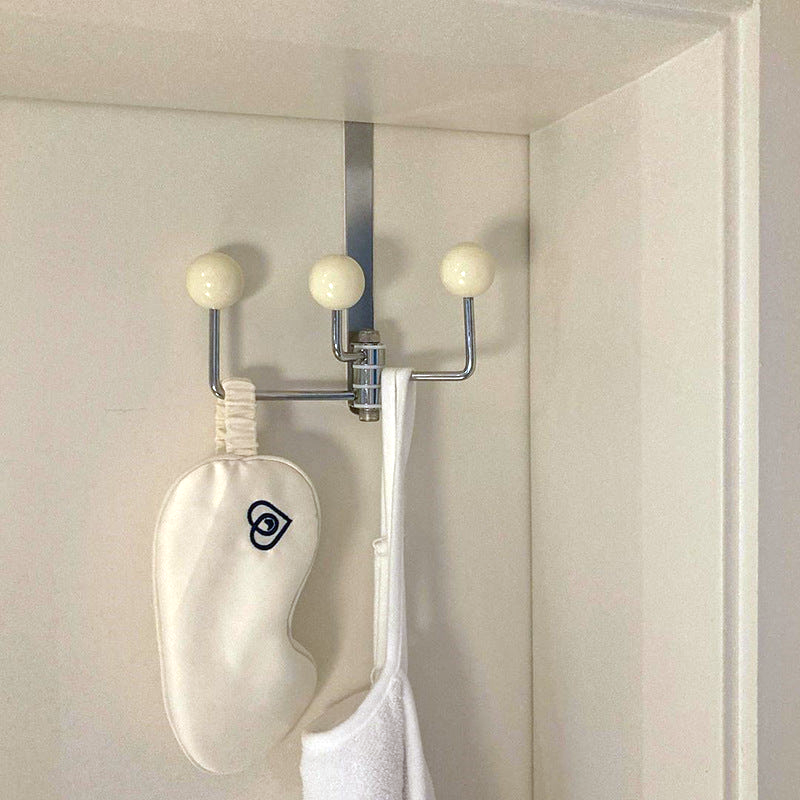 Gestippelde Wandhaak Set - Metaal met Chroomafwerking
