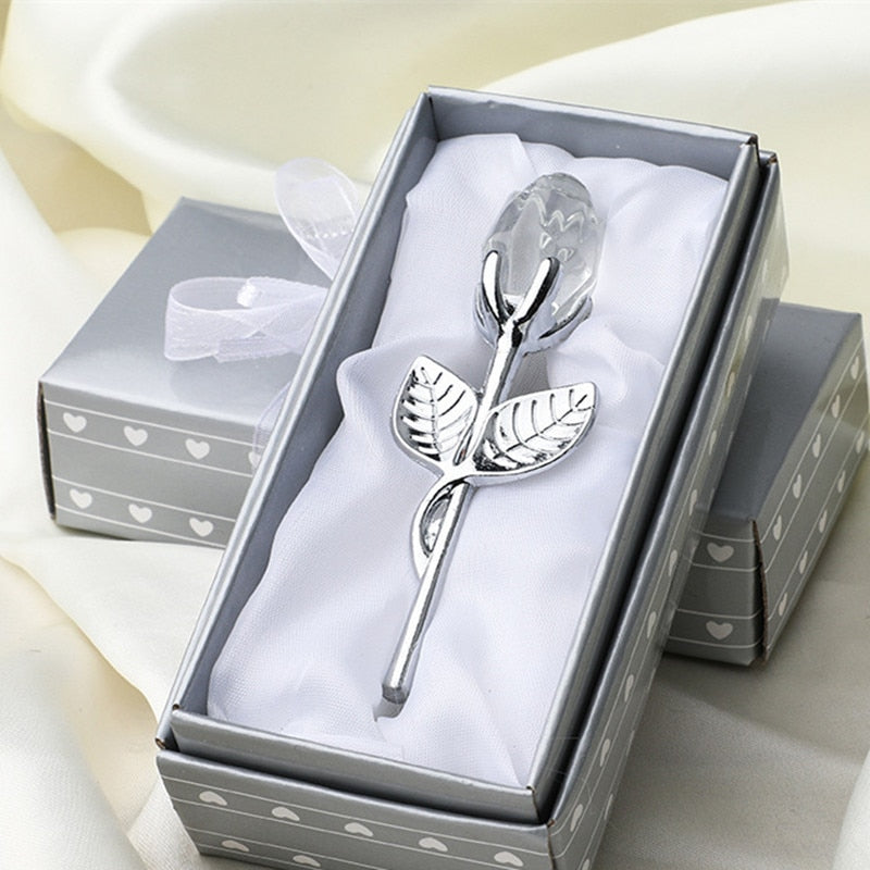 Luxe Kristallen Roos in Gift Box – Valentijnscadeau voor Haar