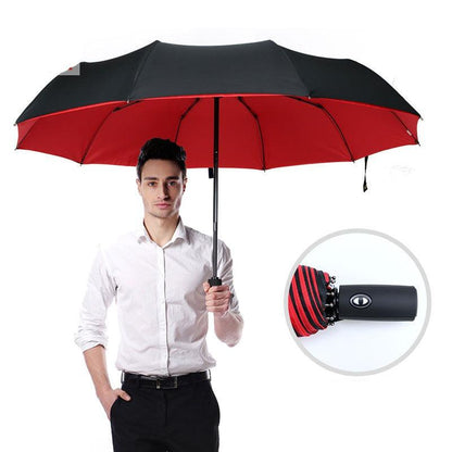 StormShield Automatische Paraplu – Windbestendige Stormparaplu met Omgekeerd Sluitmechanisme