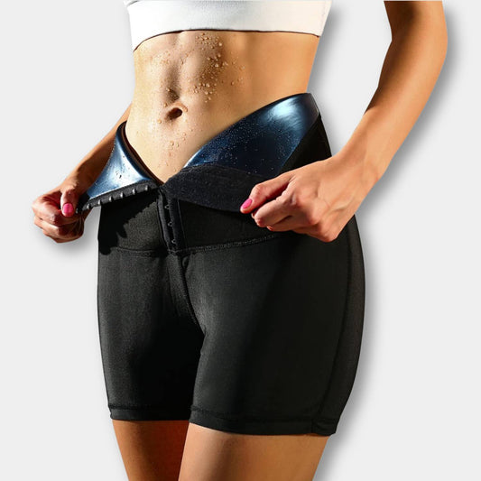 ZweetFit TailleVormer – Hoge Taille Sauna Legging met Tailletrainer voor Vrouwen