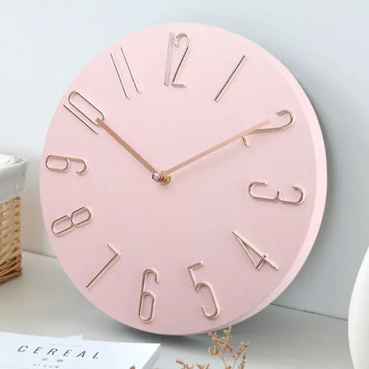 Silencio Moderne Stille Wandklok – Minimalistisch Design met Quartz Uurwerk