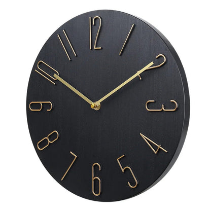 Silencio Moderne Stille Wandklok – Minimalistisch Design met Quartz Uurwerk