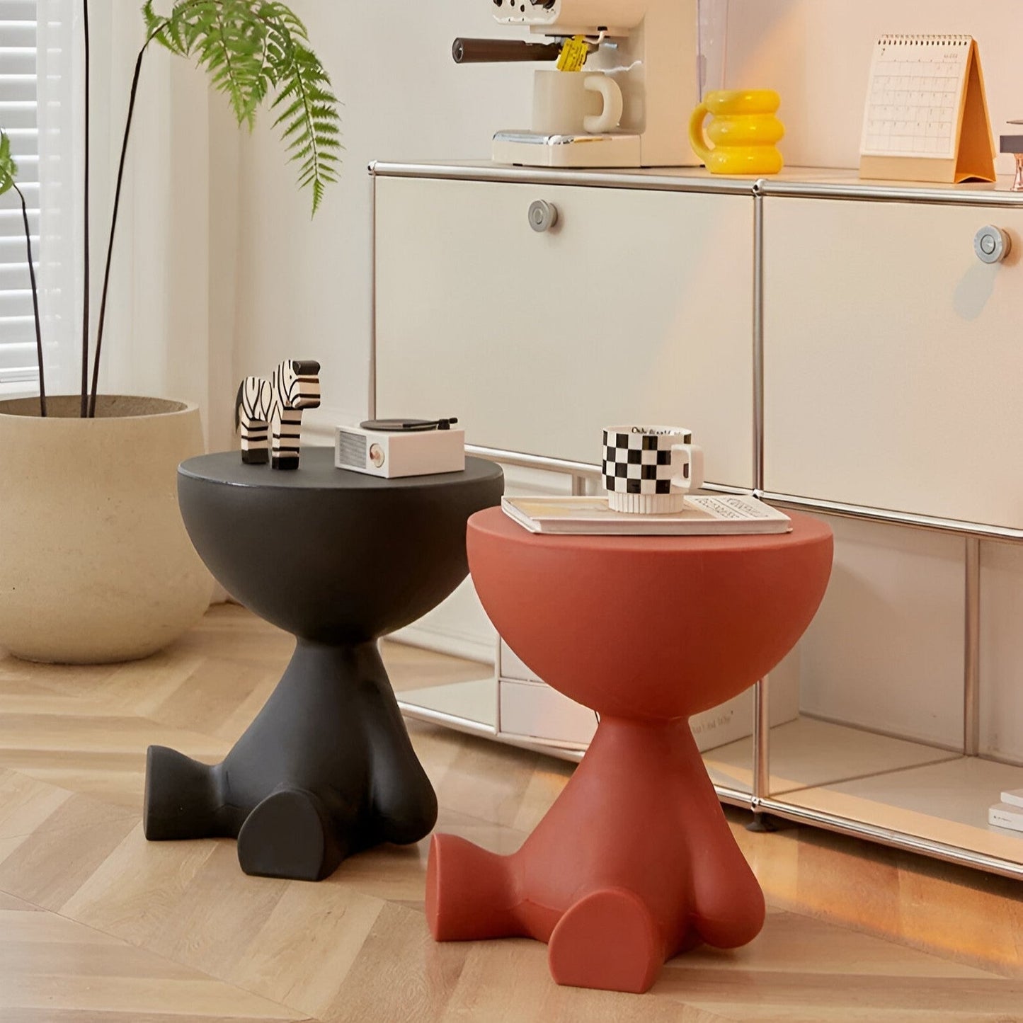 Ronde Salontafel – Elegante Bijzettafel voor Woonkamer en Interieur