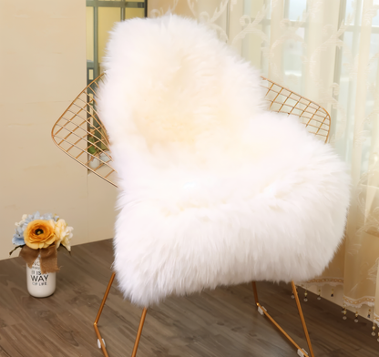 ShearLuxe Kunstbont Tapijt – Zacht Imitatie Schapenvacht voor Huisdecoratie