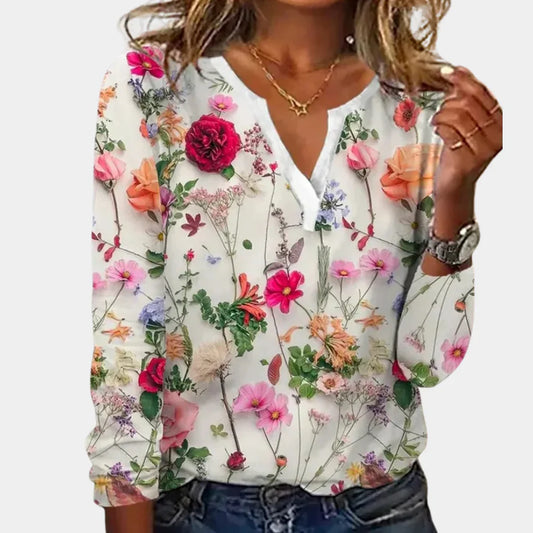 Hoymans Maelle – Casual Gebloemde Blouse