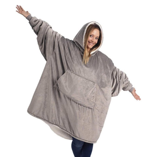 ICEY - Fleece Hoodie Deken Voor De WINTER