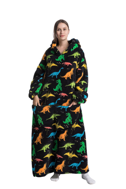 ICEY - Fleece Hoodie Deken Voor De WINTER