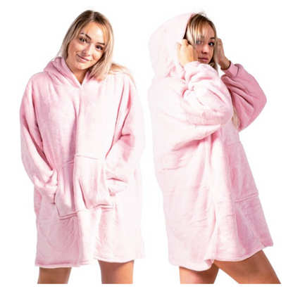 ICEY - Fleece Hoodie Deken Voor De WINTER