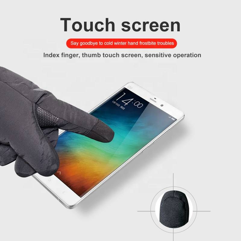 IGNIS - Verwarmde winterhandschoenen met touchscreen-compatibiliteit