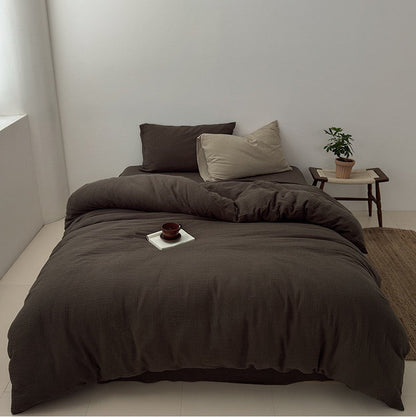 Premium Katoenen Beddengoed Set - 100% Katoen in 3 Maten