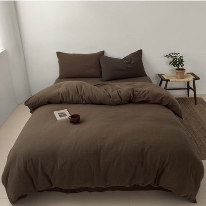 Premium Katoenen Beddengoed Set - 100% Katoen in 3 Maten