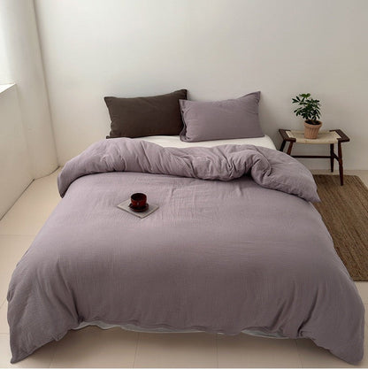 Premium Katoenen Beddengoed Set - 100% Katoen in 3 Maten