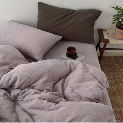 Premium Katoenen Beddengoed Set - 100% Katoen in 3 Maten