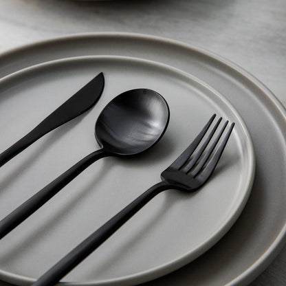 Minimalistisch Bestekset 20-Delig - RVS met Gouden Coating